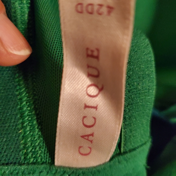 Christmas present satin bow bra - Picture 6 of 7